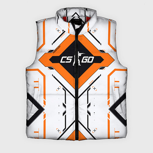 Мужской жилет CS:GO Techno Asiimov / 3D-Красный – фото 1