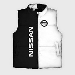 Мужской жилет Nissan B&W, цвет: 3D-черный