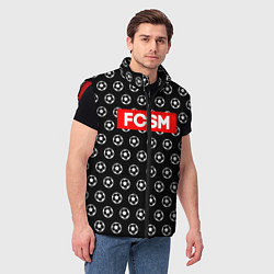 Мужской жилет FCSM Supreme, цвет: 3D-красный — фото 2