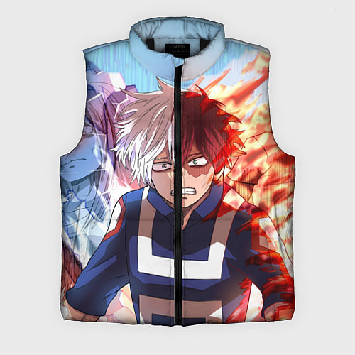 Мужской жилет My Hero Academia напрягся / 3D-Черный – фото 1