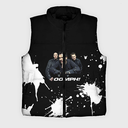 Мужской жилет Группа OOMPH! / 3D-Черный – фото 1