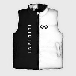 Мужской жилет Infiniti: Black & White, цвет: 3D-черный