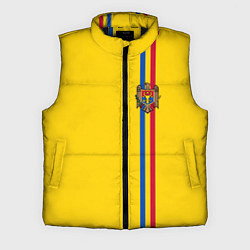 Мужской жилет Молдавия: лента с гербом