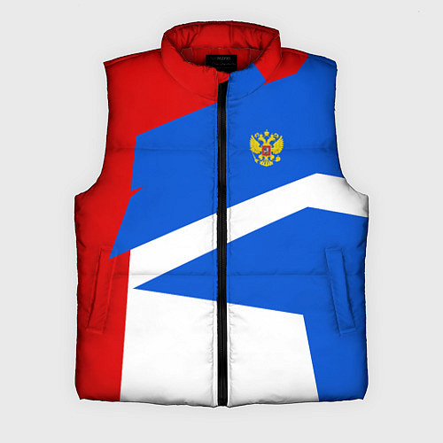 Мужской жилет Russia: Light Sport / 3D-Красный – фото 1