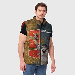 Мужской жилет Aka Khabib, цвет: 3D-красный — фото 2