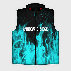 Мужской жилет R6S: Turquoise Flame