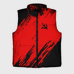 Мужской жилет USSR: Red Patriot, цвет: 3D-красный