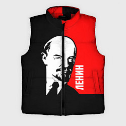 Мужской жилет Хитрый Ленин, цвет: 3D-красный
