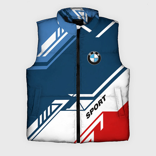 Мужской жилет BMW SPORT / 3D-Черный – фото 1
