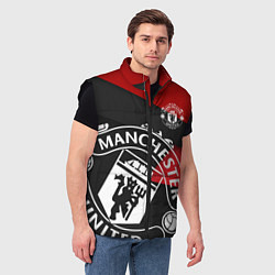Мужской жилет FC Man United: Exclusive, цвет: 3D-черный — фото 2