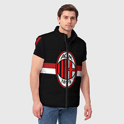 Мужской жилет AC Milan 1899, цвет: 3D-красный — фото 2