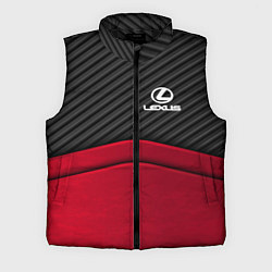 Мужской жилет Lexus: Red Carbon, цвет: 3D-черный