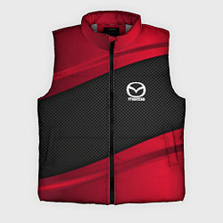 Мужской жилет Mazda: Red Sport, цвет: 3D-светло-серый