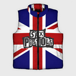 Мужской жилет Sex Pistols UK, цвет: 3D-черный