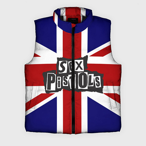 Мужской жилет Sex Pistols UK / 3D-Черный – фото 1