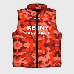 Мужской жилет Kenny: Obladaet Camo, цвет: 3D-красный