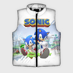 Мужской жилет Sonic Stories, цвет: 3D-черный