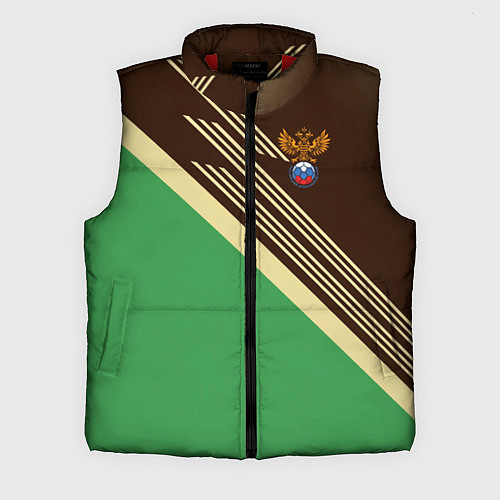 Мужской жилет Российский футбольный союз / 3D-Красный – фото 1