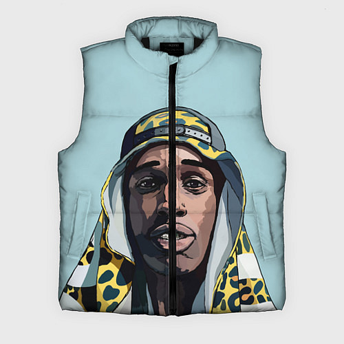 Мужской жилет ASAP Rocky: Far East / 3D-Черный – фото 1