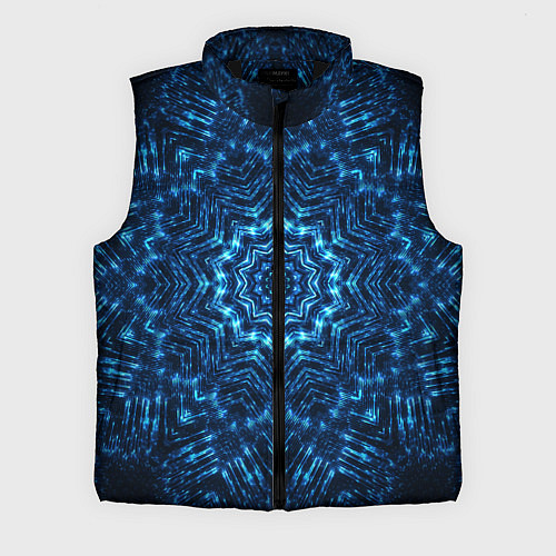 Мужской жилет Космическая мандала / 3D-Черный – фото 1