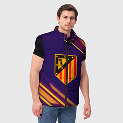 Мужской жилет Atletico Madrid, цвет: 3D-черный — фото 2