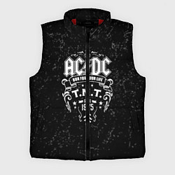 Мужской жилет AC/DC: Run For Your Life, цвет: 3D-красный