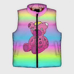 Мужской жилет Lil Peep Bear, цвет: 3D-красный