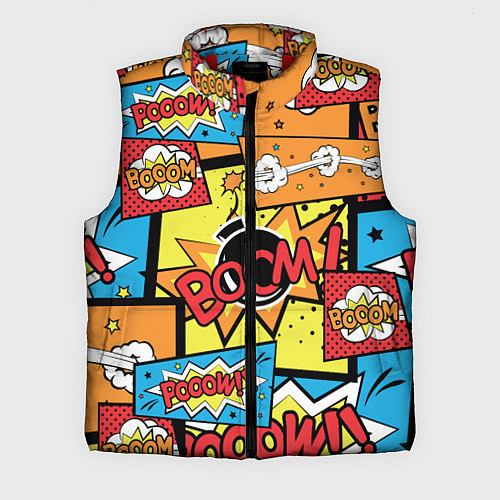 Мужской жилет Boom Pop Art / 3D-Красный – фото 1