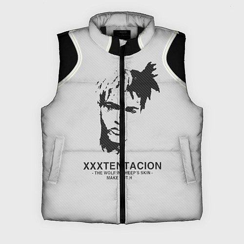 Мужской жилет XXXTentacion RIP / 3D-Черный – фото 1