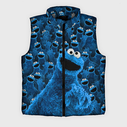 Мужской жилет Безумие коржика / 3D-Светло-серый – фото 1