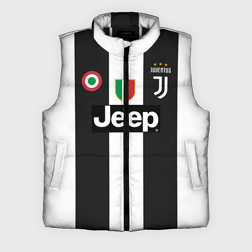 Мужской жилет FC Juventus 18-19 / 3D-Черный – фото 1