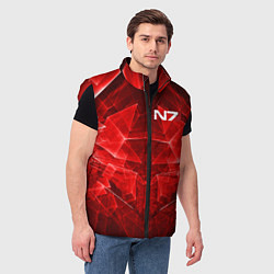 Мужской жилет Mass Effect: Red Armor N7, цвет: 3D-красный — фото 2