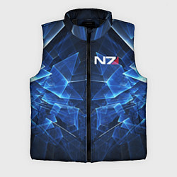 Мужской жилет Mass Effect: Blue Armor N7, цвет: 3D-черный