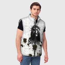 Мужской жилет Slipknot Demon, цвет: 3D-светло-серый — фото 2