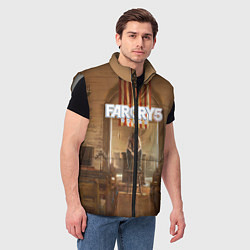 Мужской жилет Far Cry 5, цвет: 3D-светло-серый — фото 2