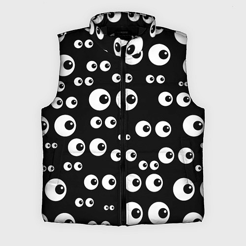 Мужской жилет Глазастый / 3D-Черный – фото 1
