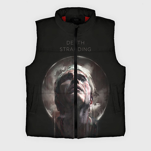 Мужской жилет Death Stranding: Mads Mikkelsen / 3D-Красный – фото 1