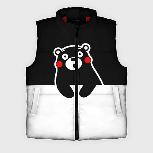 Мужской жилет Kumamon Surprised / 3D-Красный – фото 1