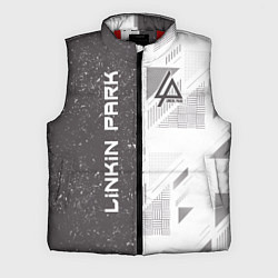 Мужской жилет Linkin Park: Grey Form, цвет: 3D-красный