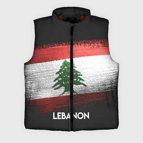 Мужской жилет Lebanon Style / 3D-Красный – фото 1