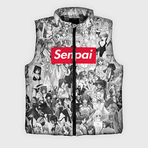 Мужской жилет SENPAI Stories / 3D-Черный – фото 1