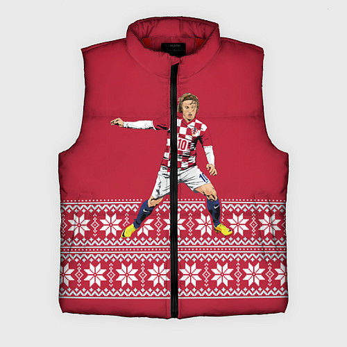 Мужской жилет Luka Modric / 3D-Красный – фото 1
