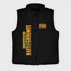Мужской жилет PUBG: Black Style, цвет: 3D-черный