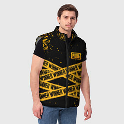 Мужской жилет PUBG: Only Winner, цвет: 3D-светло-серый — фото 2