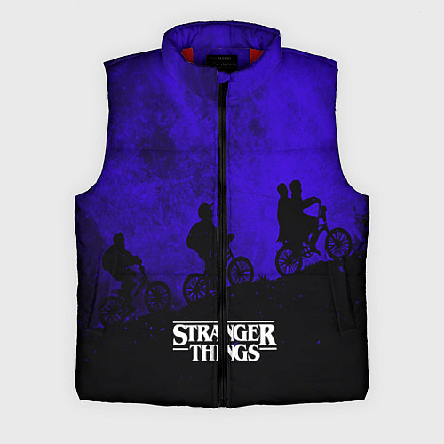 Мужской жилет Stranger Things: Moon Biker / 3D-Красный – фото 1