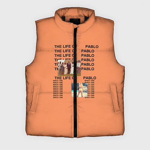 Мужской жилет Kanye West: Pablo / 3D-Черный – фото 1