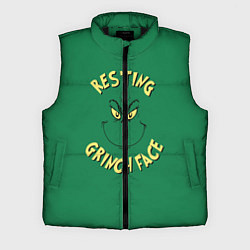 Мужской жилет Resting Grinch Face