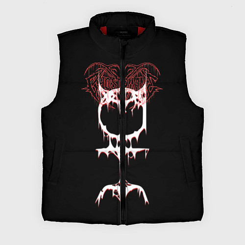 Мужской жилет Ghostemane sign / 3D-Красный – фото 1