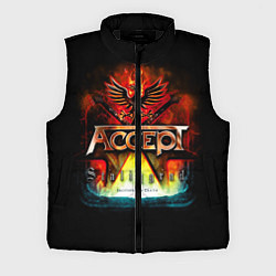 Мужской жилет Accept: Flame Eagle