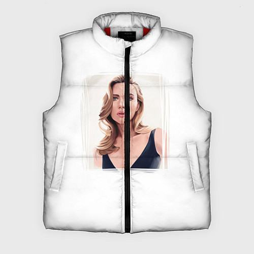 Мужской жилет Скарлетт Йоханссон / 3D-Красный – фото 1